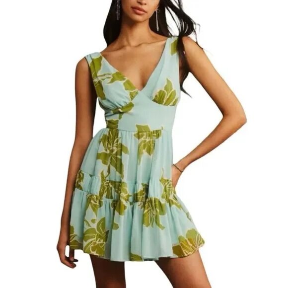 NEW NWT Hutch Anthropologie Mella Dress Mini‎ Size 12 - Picture 2 of 7